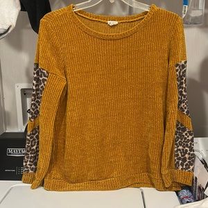 Lovely Melody Chetah Sweater XL